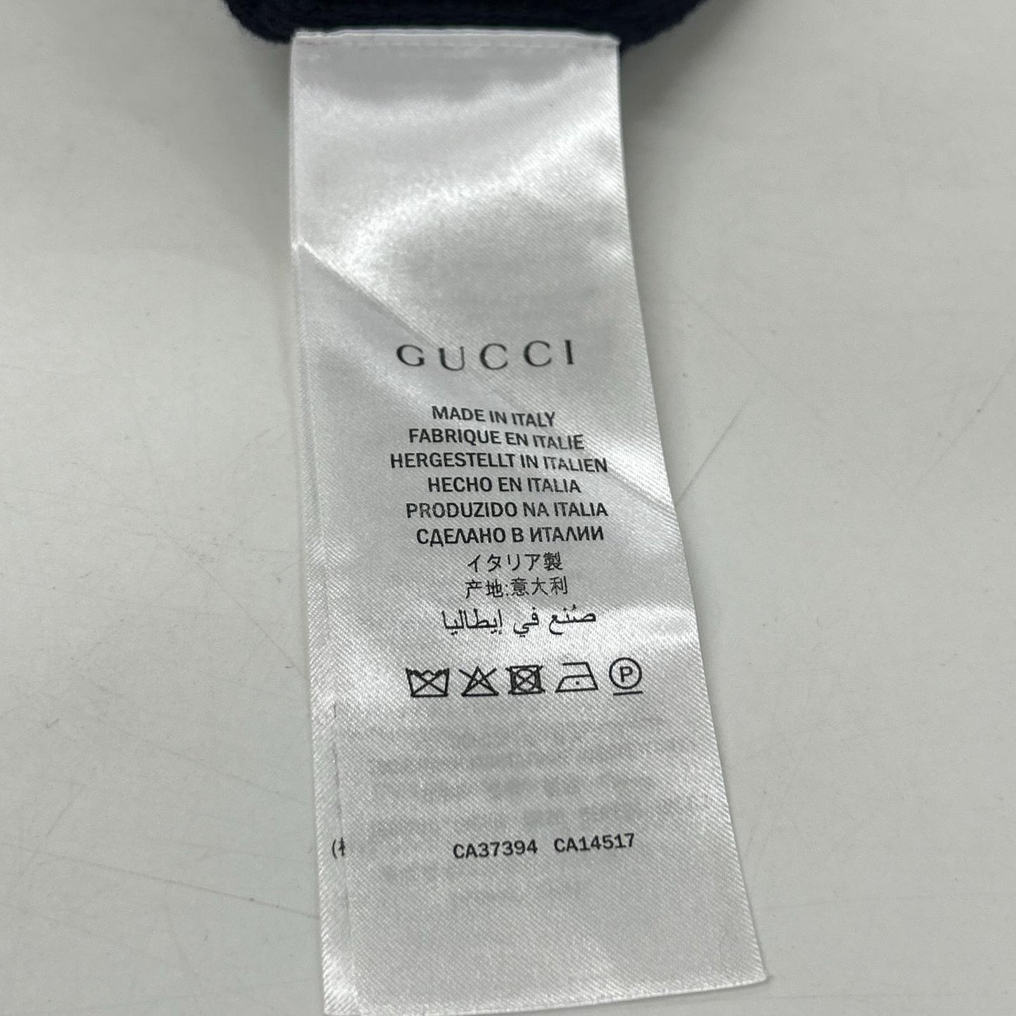 GUCCI 古驰 576806 海军蓝 羊毛开衫 上衣