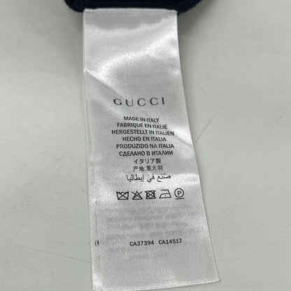 GUCCI 古驰 576806 海军蓝 羊毛开衫 上衣