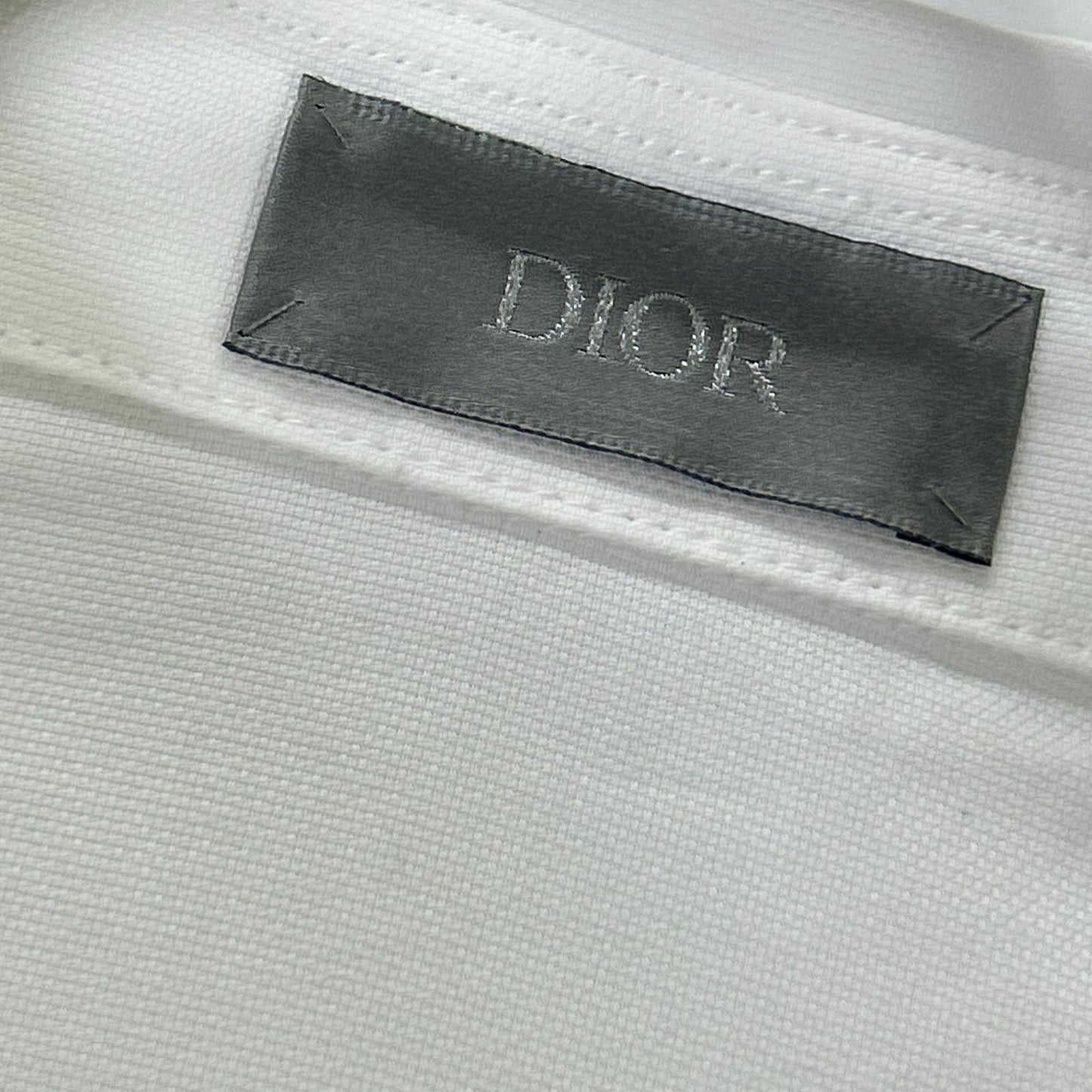 Dior HOMME ディオールオム 393C532A5820 ホワイト × Denim Tears ShortSleeve Shirt トップス