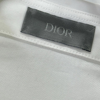Dior HOMME ディオールオム 393C532A5820 ホワイト × Denim Tears ShortSleeve Shirt トップス