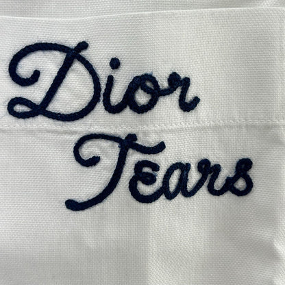 Dior HOMME ディオールオム 393C532A5820 ホワイト × Denim Tears ShortSleeve Shirt トップス
