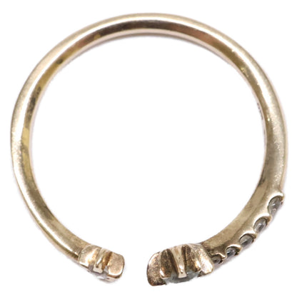 STAR JEWELRY スタージュエリー K10 トパーズ スター リング 指輪