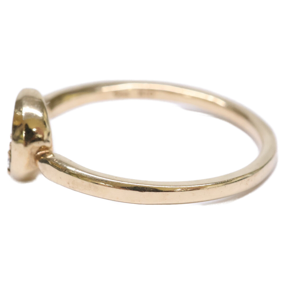 STAR JEWELRY スタージュエリー K10 0.02 ムーン ダイヤモンド リング 指輪