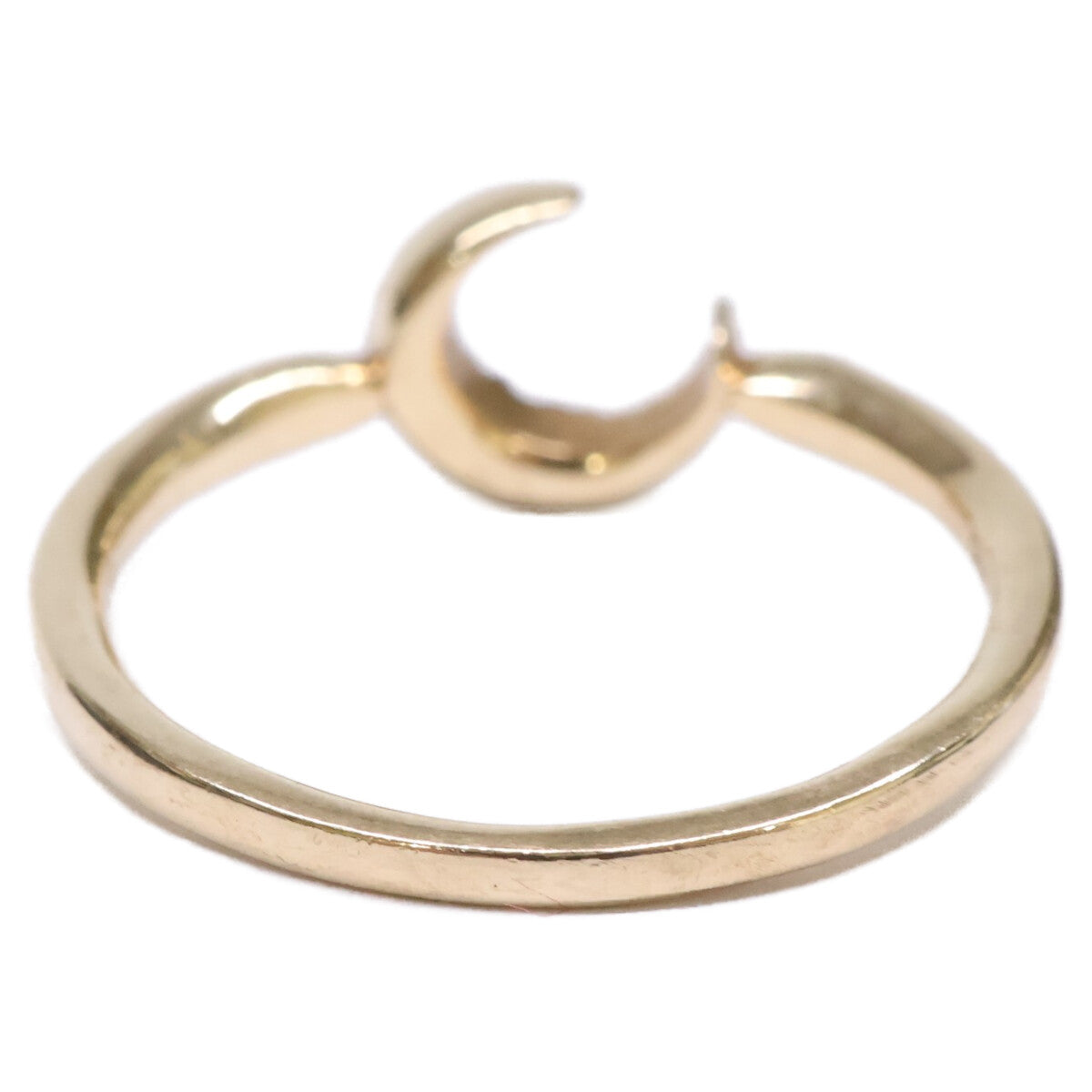 STAR JEWELRY スタージュエリー K10 0.02 ムーン ダイヤモンド リング 指輪