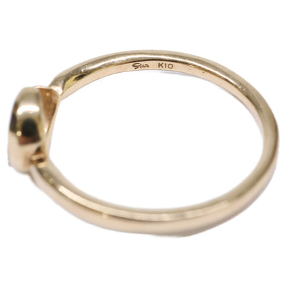 STAR JEWELRY スタージュエリー K10 0.02 ムーン ダイヤモンド リング 指輪