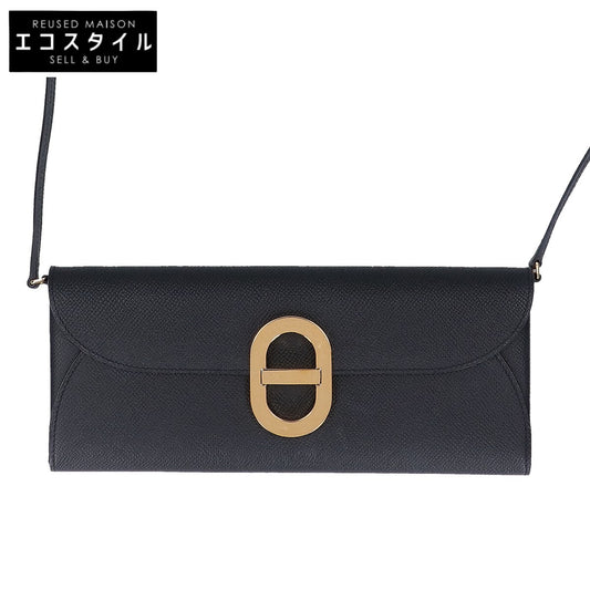 HERMES エルメス 新品同様 W刻印 エプソン シェーヌダンクルトゥーゴー ショルダーウォレット ショルダーバッグ