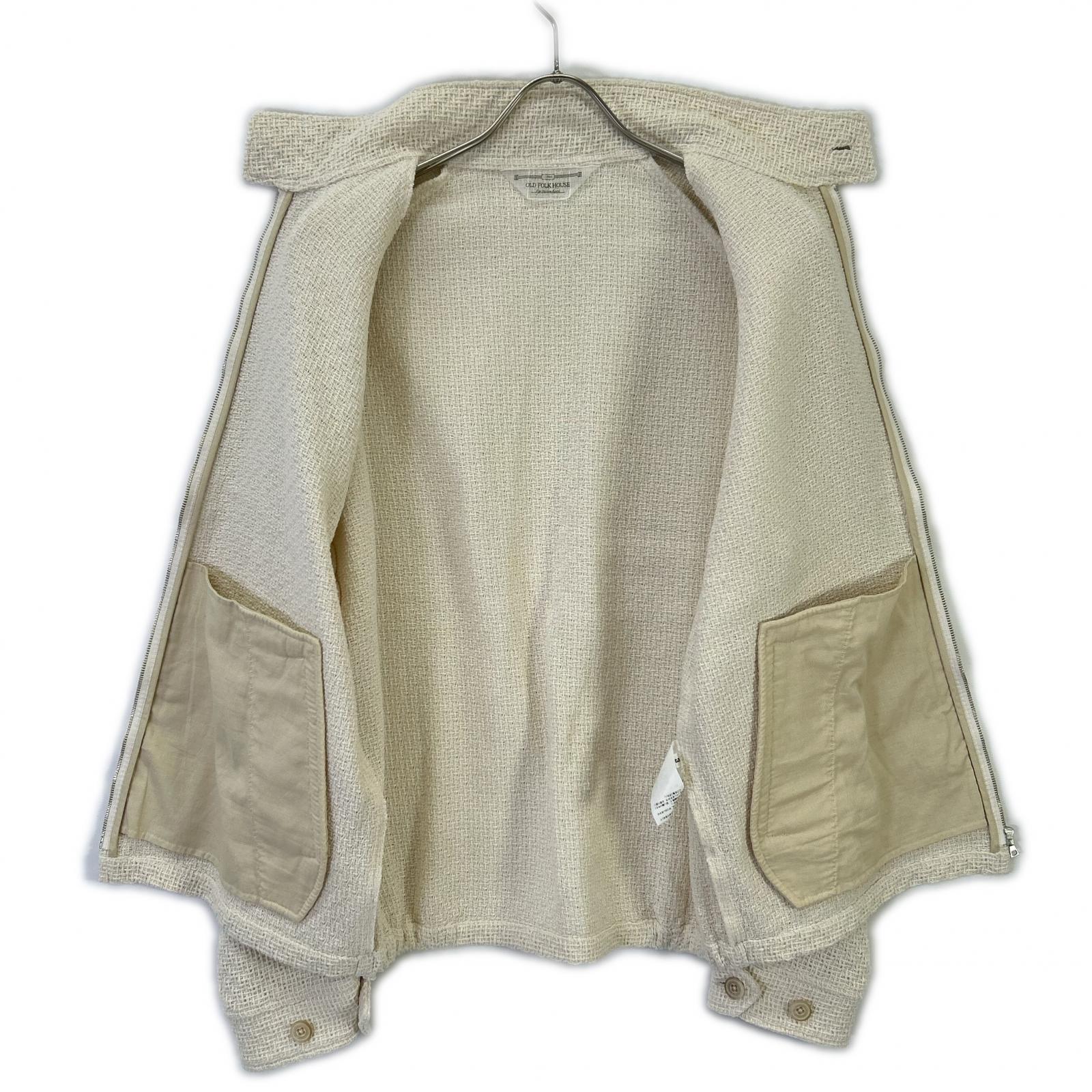 【OLD FOLK HOUSE】ホワイト Rope Jacket OFH010JK31 ジャケット