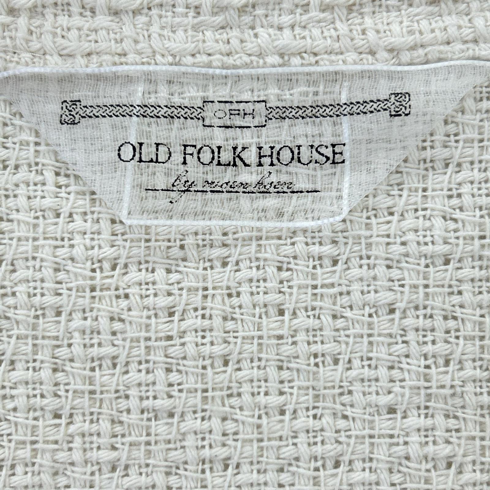 【OLD FOLK HOUSE】白色系绳夹克 OFH010JK31 夹克