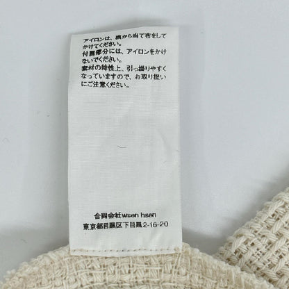 【OLD FOLK HOUSE】ホワイト Rope Jacket OFH010JK31 ジャケット