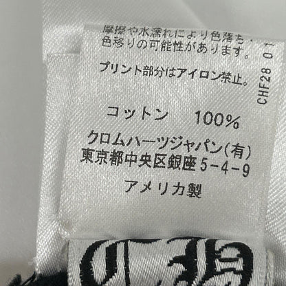 Chrome Hearts クロムハーツ ブラック イエローネックロゴ L/S Tシャツ トップス