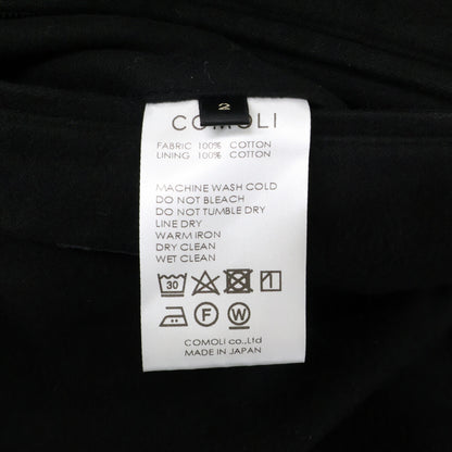 COMOLI [24AW] A03-01008 Moleskin Zip-Up Short Jacket