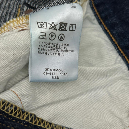 COMOLI コモリ X01-03003 インディゴ デニム5Pパンツ ボトムス