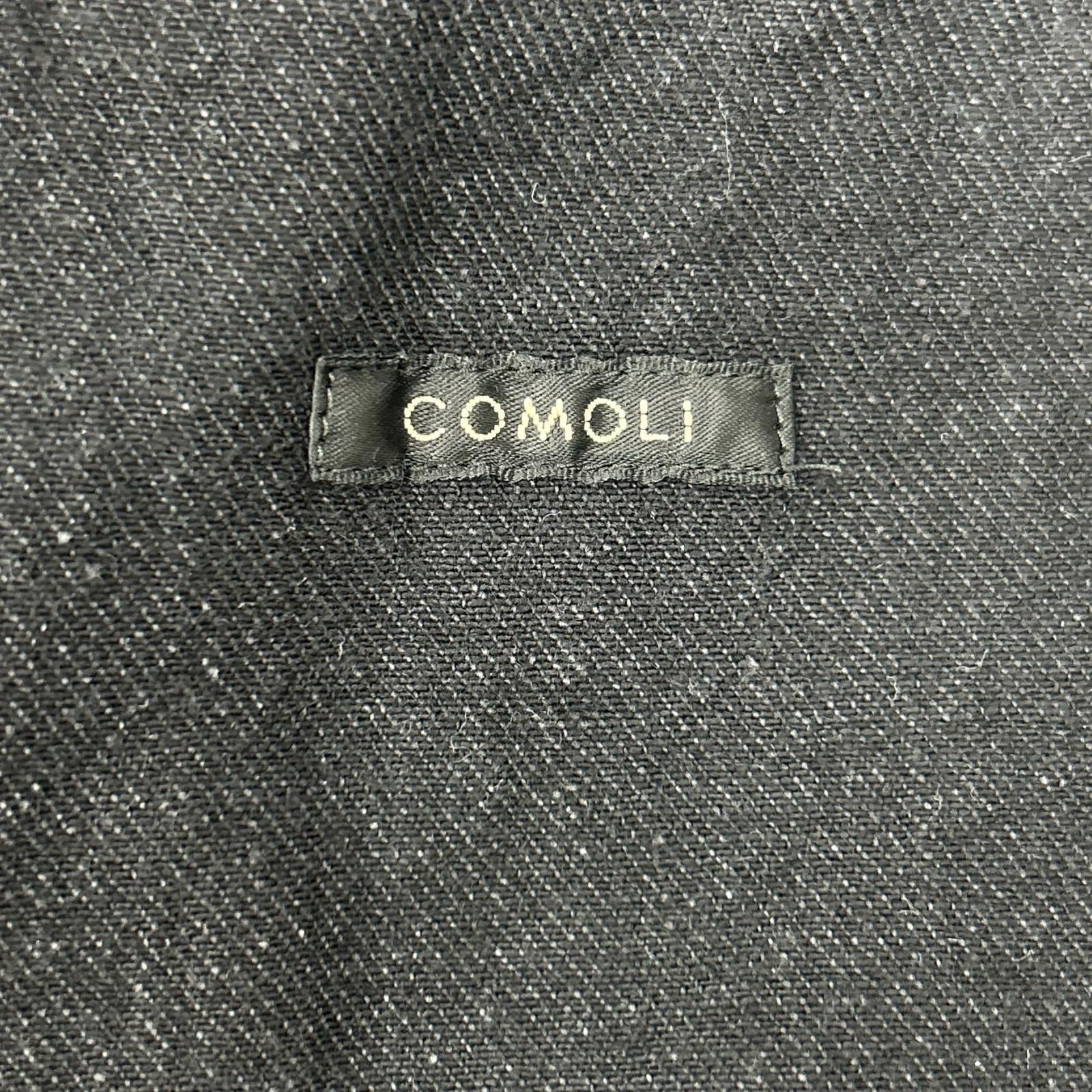 COMOLI コモリ W03-01002 黑色 牛仔 工装夹克 夹克