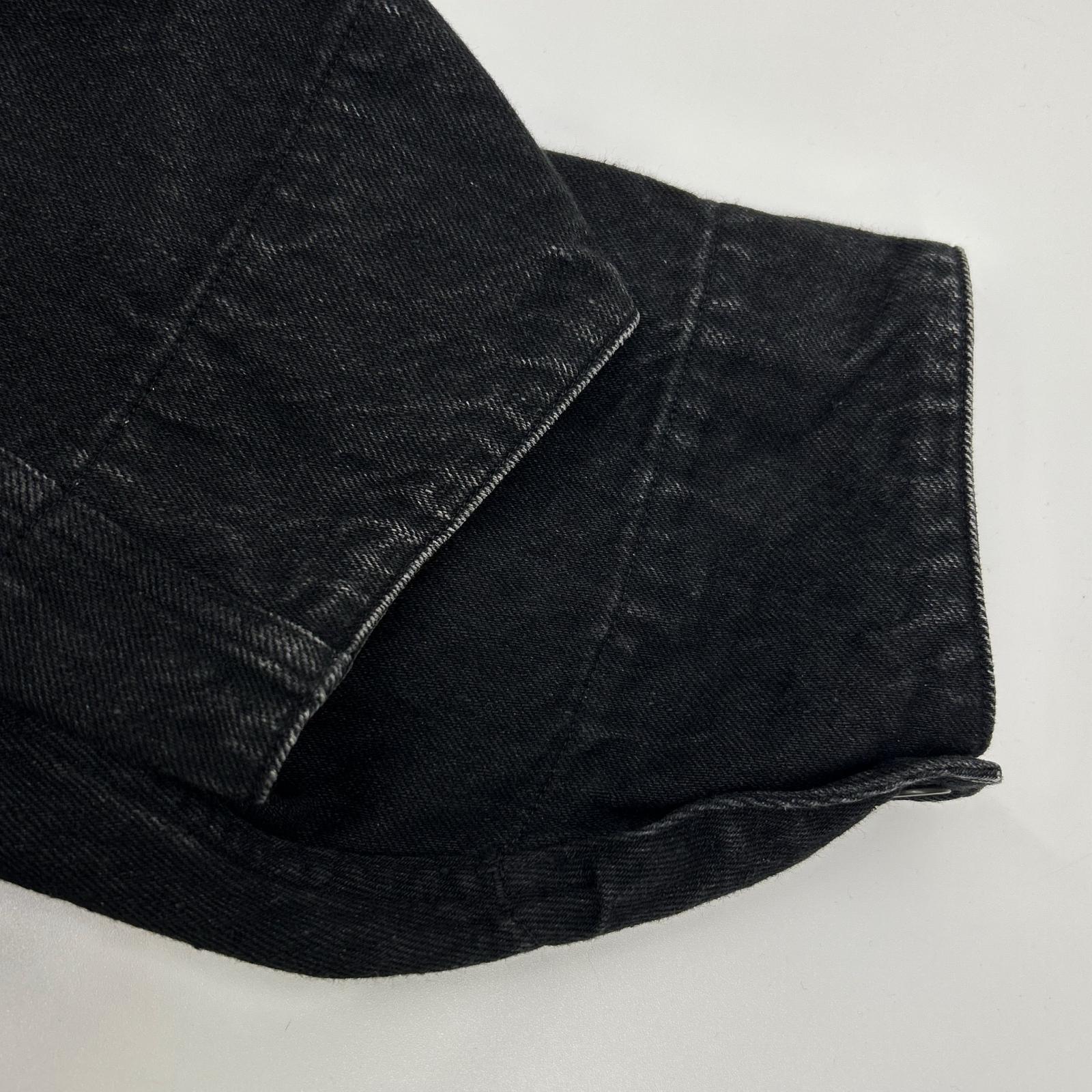COMOLI コモリ W03-01002 黑色 牛仔 工装夹克 夹克