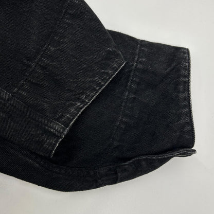 COMOLI コモリ W03-01002 黑色 牛仔 工装夹克 夹克