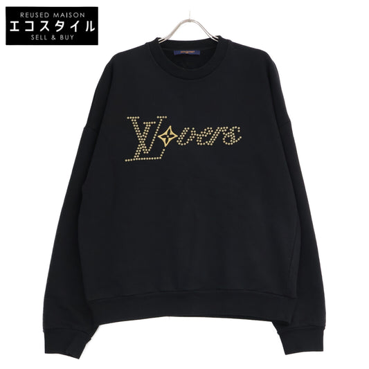 LOUIS VUITTON ルイヴィトン 【美品/国内正規/24年製】RM242MQ FWC HQY88W コットン シグネチャー クルーネック スウェットシャツ トップス
