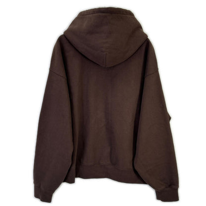 NIKE ナイキ ×Stussy FJ9175-261 ブラウン Stone Washed Fleece Zip Hoodie Dark Cinder トップス