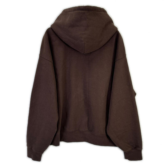 NIKE ナイキ ×Stussy FJ9175-261 ブラウン Stone Washed Fleece Zip Hoodie Dark Cinder トップス