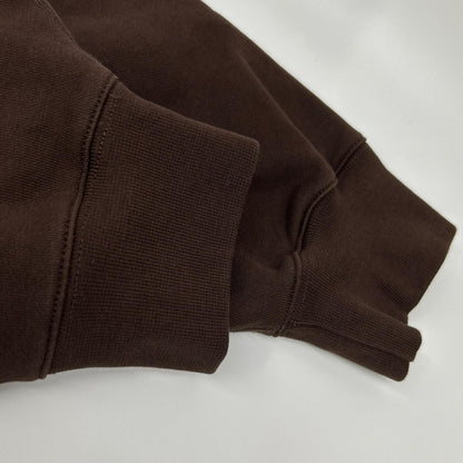NIKE ナイキ ×Stussy FJ9175-261 ブラウン Stone Washed Fleece Zip Hoodie Dark Cinder トップス