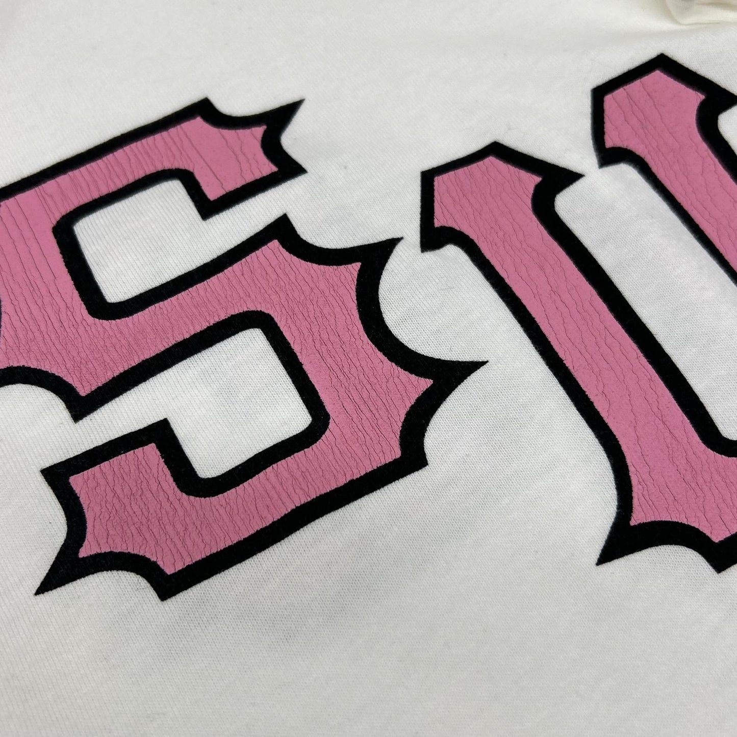 Supreme シュプリーム ホワイト Cracked Spellout S S Top トップス