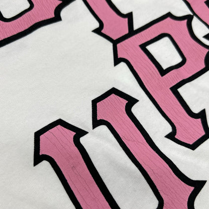 Supreme シュプリーム ホワイト Cracked Spellout S S Top トップス
