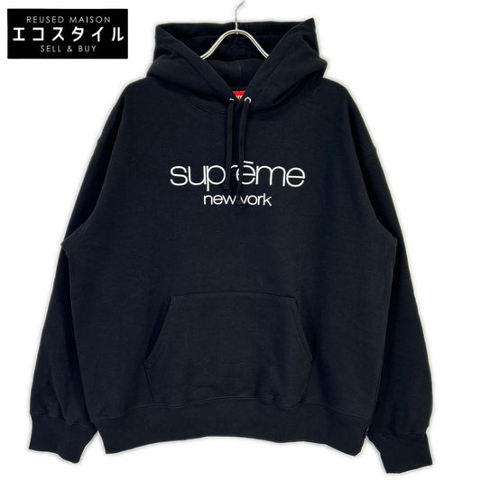 Supreme シュプリーム 26SS ブラック Classic Logo Hooded Sweatshirt トップス