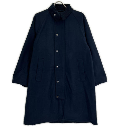 Barbour 巴伯尔 【美品/日本国内正规】252MCAG023 EXMOOR Japan Exclusive 埃克斯莫尔 羊毛中长款大衣