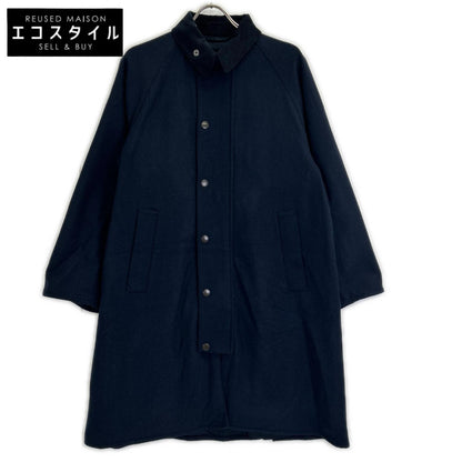 Barbour 巴伯尔 【美品/日本国内正规】252MCAG023 EXMOOR Japan Exclusive 埃克斯莫尔 羊毛中长款大衣