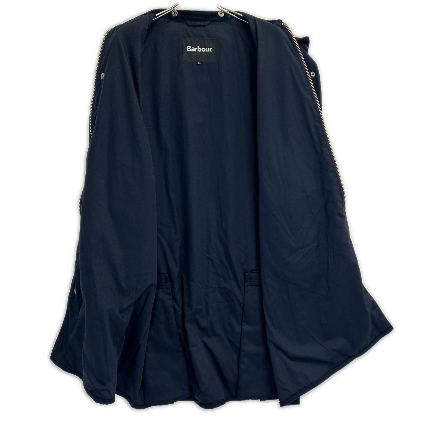 Barbour 巴伯尔 【美品/日本国内正规】252MCAG023 EXMOOR Japan Exclusive 埃克斯莫尔 羊毛中长款大衣