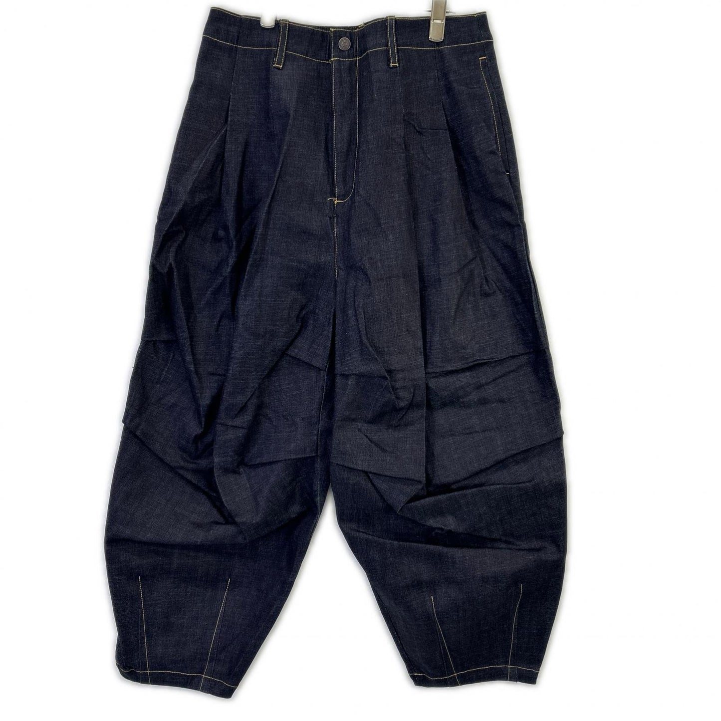 glamb グラム GB0126 P08 ブラック Crossover Tuck Pants クロスオーバータックパンツ ボトムス