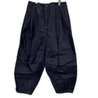 glamb グラム GB0126 P08 ブラック Crossover Tuck Pants クロスオーバータックパンツ ボトムス