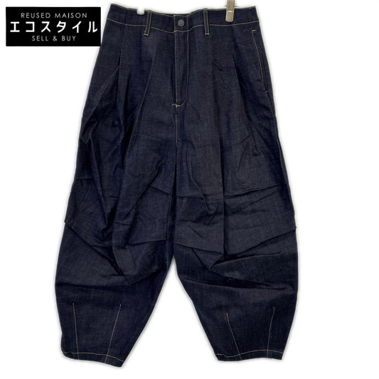 glamb グラム GB0126 P08 ブラック Crossover Tuck Pants クロスオーバータックパンツ ボトムス