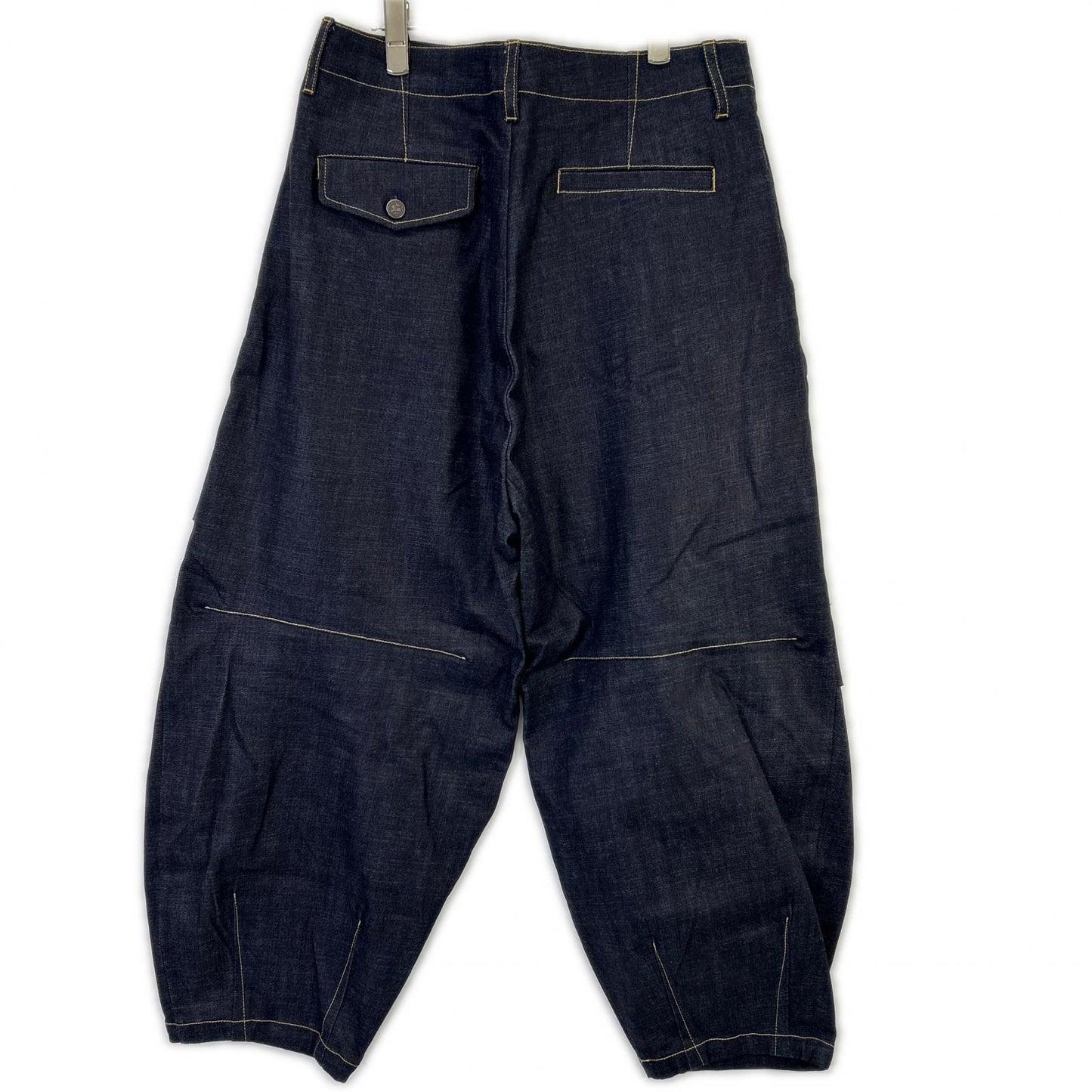 glamb グラム GB0126 P08 ブラック Crossover Tuck Pants クロスオーバータックパンツ ボトムス
