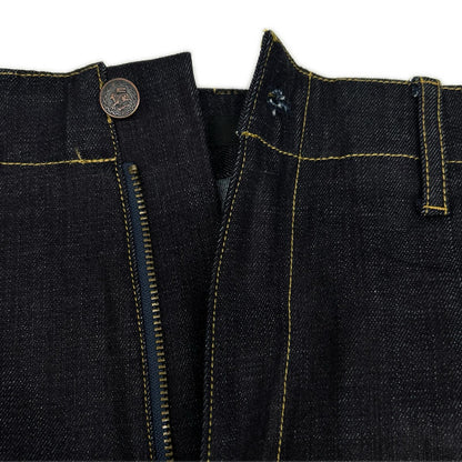 glamb グラム GB0126 P08 ブラック Crossover Tuck Pants クロスオーバータックパンツ ボトムス