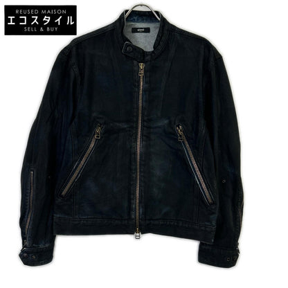 (g) グラム GB0126 JKT03 ブラック Denim Riders Jacket デニムライダースジャケット ジャケット