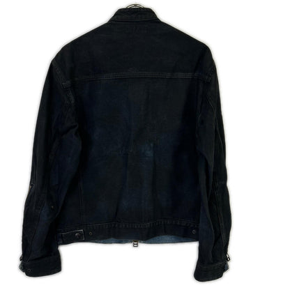 (g) グラム GB0126 JKT03 ブラック Denim Riders Jacket デニムライダースジャケット ジャケット