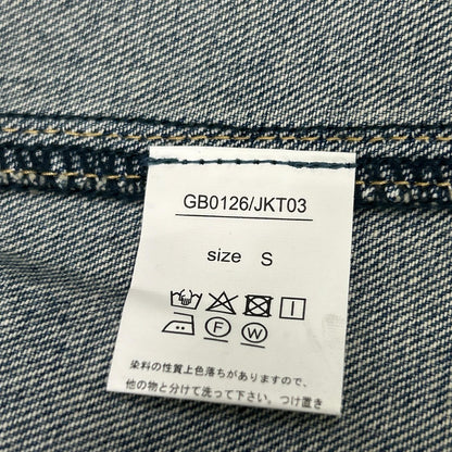 (g) グラム GB0126 JKT03 ブラック Denim Riders Jacket デニムライダースジャケット ジャケット
