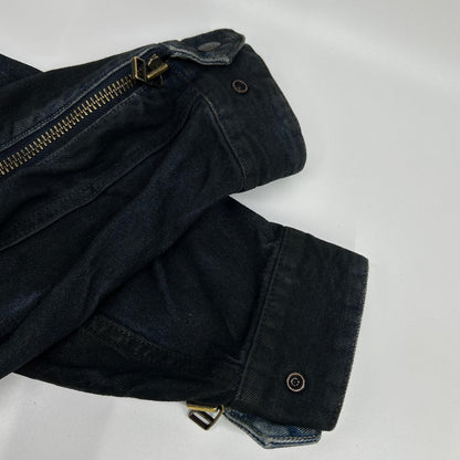 (g) グラム GB0126 JKT03 ブラック Denim Riders Jacket デニムライダースジャケット ジャケット
