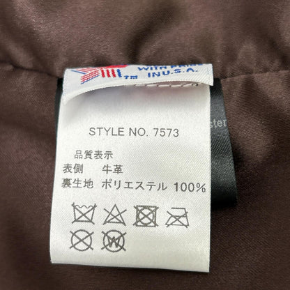 schott ショット Perfecto 7573 321USV ブラウン SUEDE MC VEST ベスト ベスト