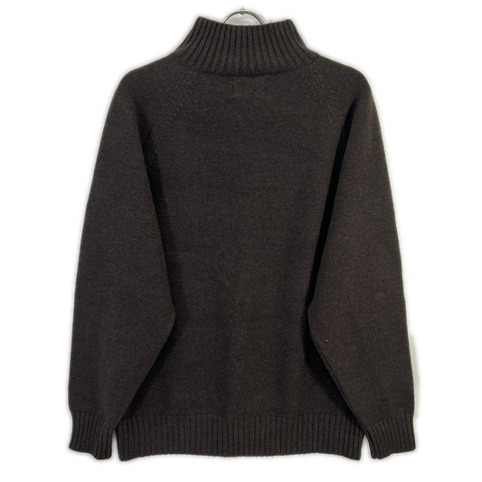 PORT BY ARK ポートバイアーク PO18-KN01 ブラウン Half Zip Knit ハーフジップニット トップス