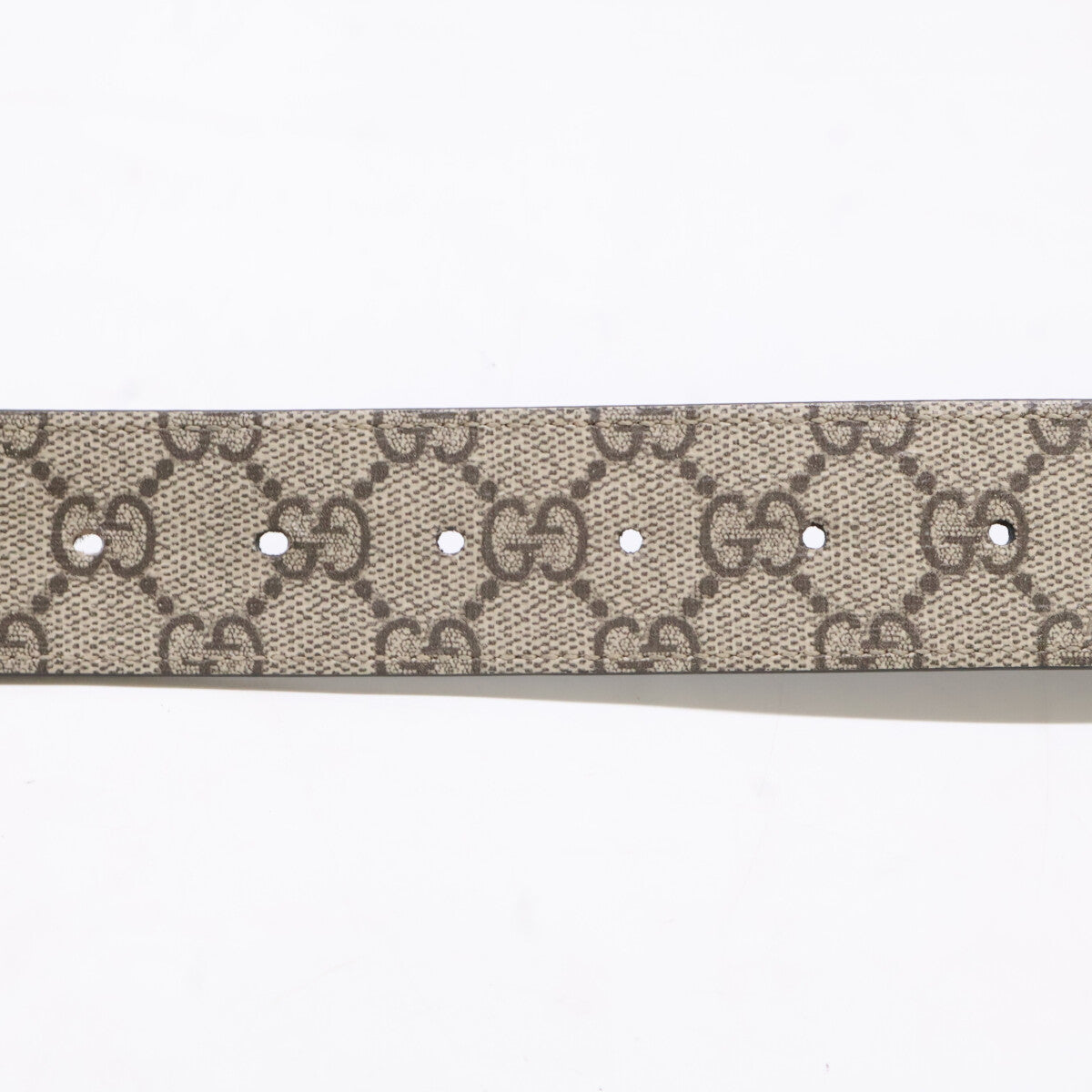 GUCCI グッチ 473030 KGDHN インターロッキングG バックル付き リバーシブル レザー ベルト