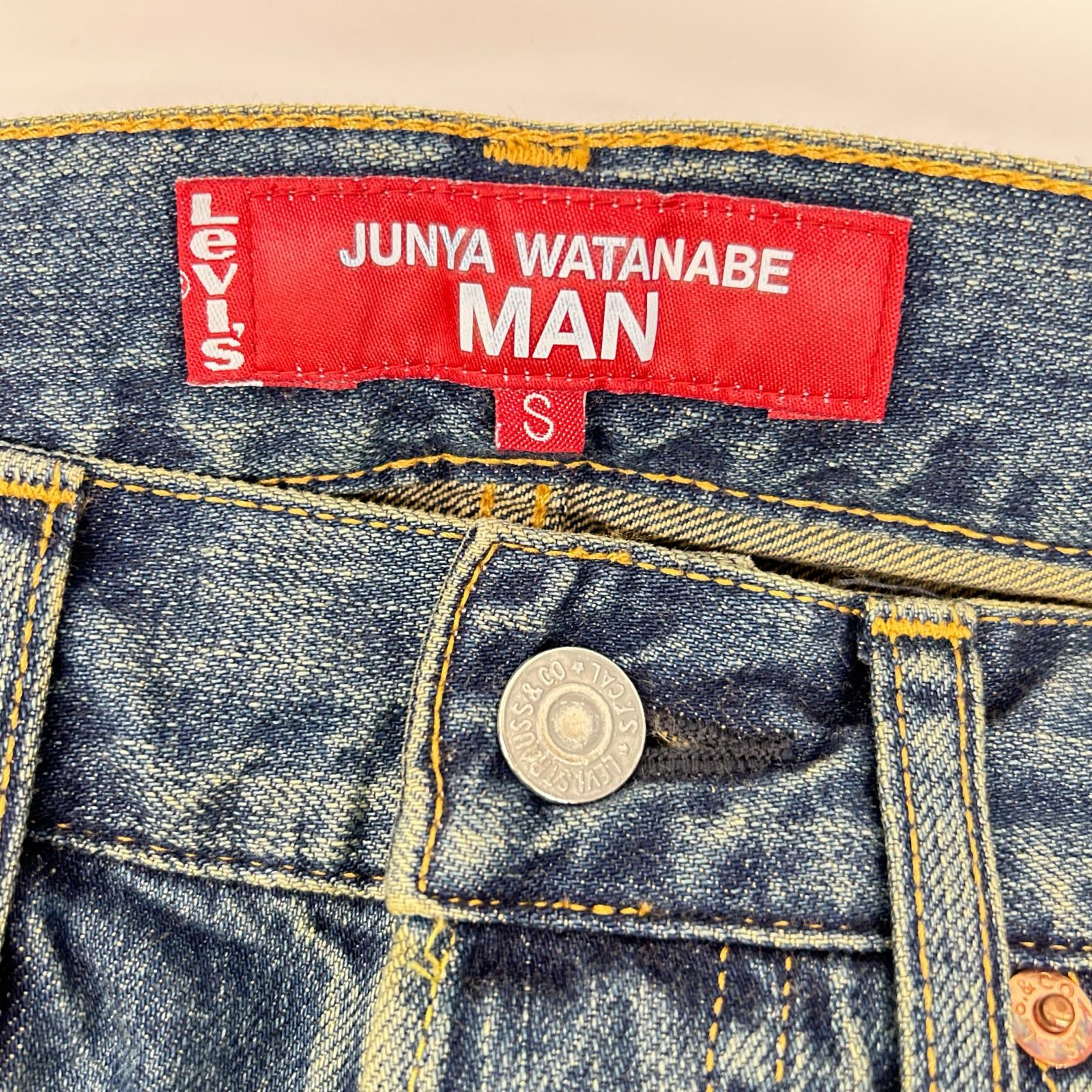 JUNYA WATANABE MAN 渡边淳弥男士 W联名 AD2025 WP-P216 牛仔裤 下装