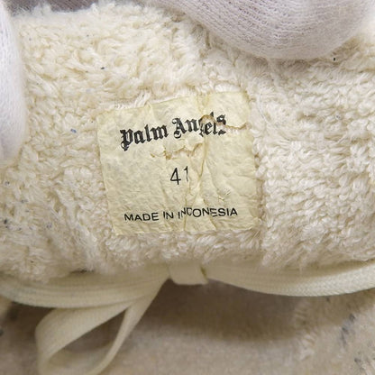 Palm Angels パームエンジェルス Snow Low スエードスニーカー シューズ メンズ ブラック×ホワイト 41 PMIA051F20LEA001 シューズ