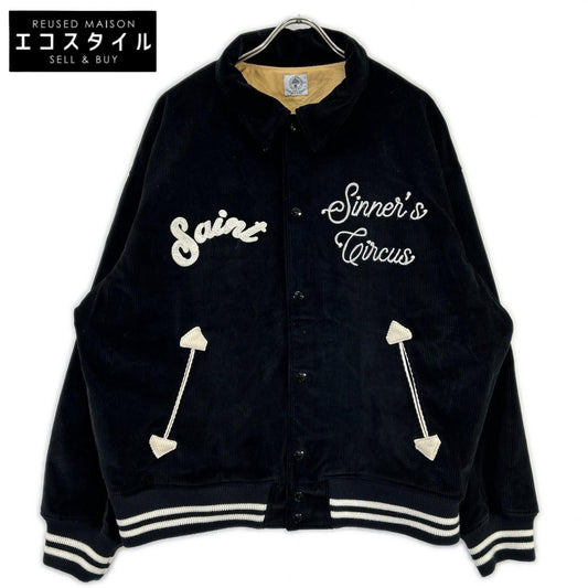 SAINT MICHAEL セントマイケル SM-A21-0000ー041 ブラック コーデュロイジャケット ジャケット