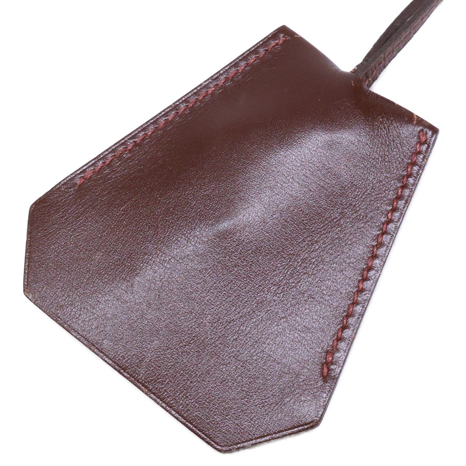HERMES エルメス □C刻印 クロシェット レザー ロング ネックレス