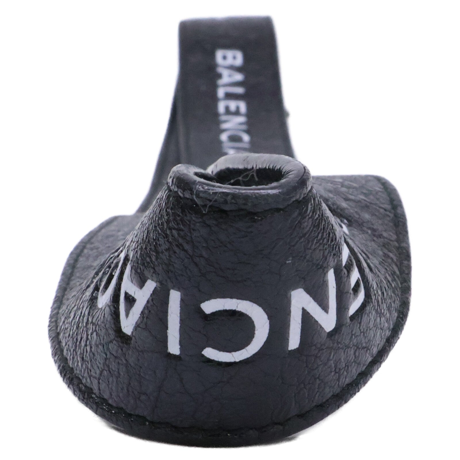 BALENCIAGA バレンシアガ 499950 DB50T LOGO KEYRING ロゴ レザーランヤード ストラップ BALENCIAGA バレンシアガ 499950 DB50T LOGO KEYRING ロゴ レザー
