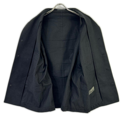 Y's for men Y's for men MS-Y02-001 黑色棉法兰绒锁链刺绣夹克