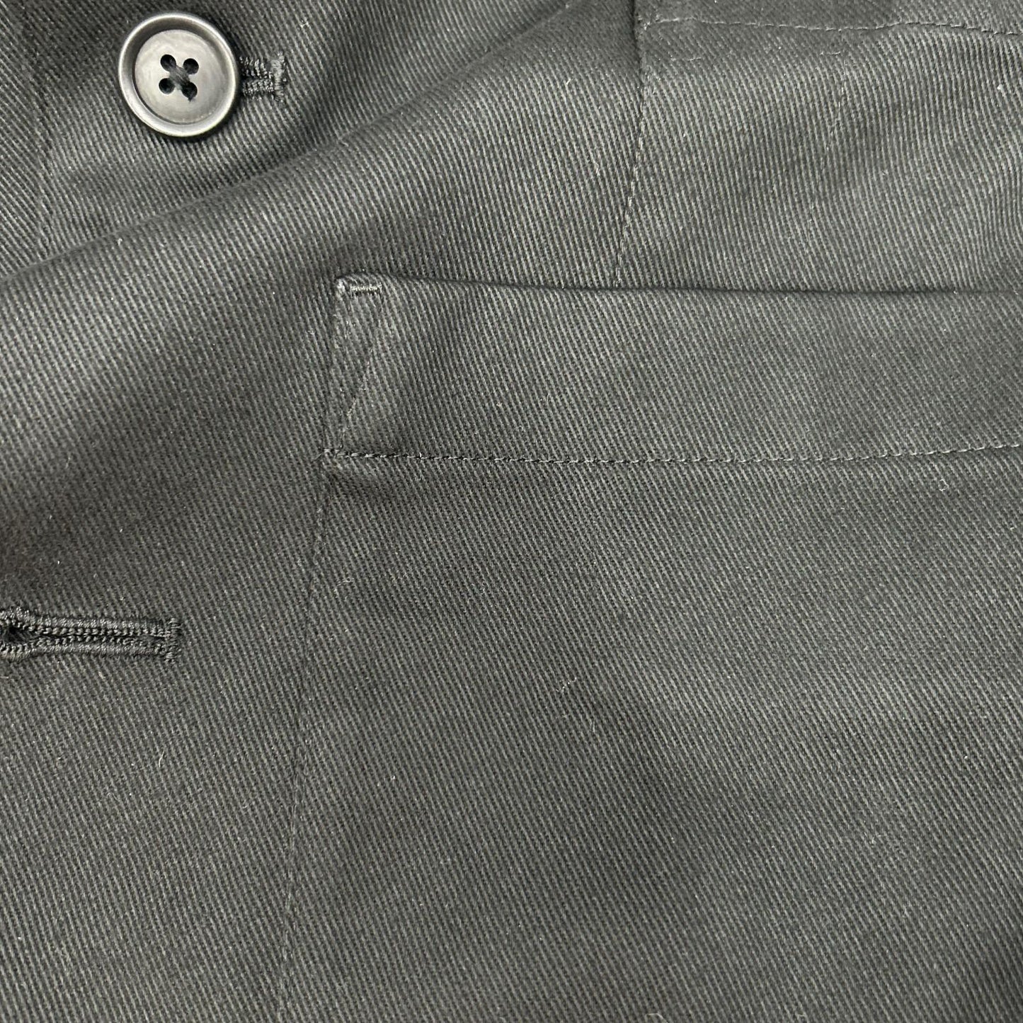 Y's for men MS-Y02-001 Black COTTON FLANNEL CHAIN STITCH BLOUSON Jacket
