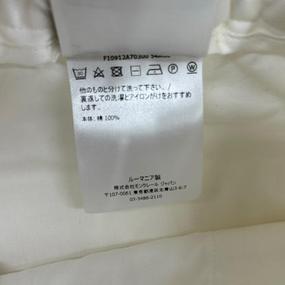 MONCLER モンクレール 19年製 ホワイト PANTALONE SPOTIVO ボトムス