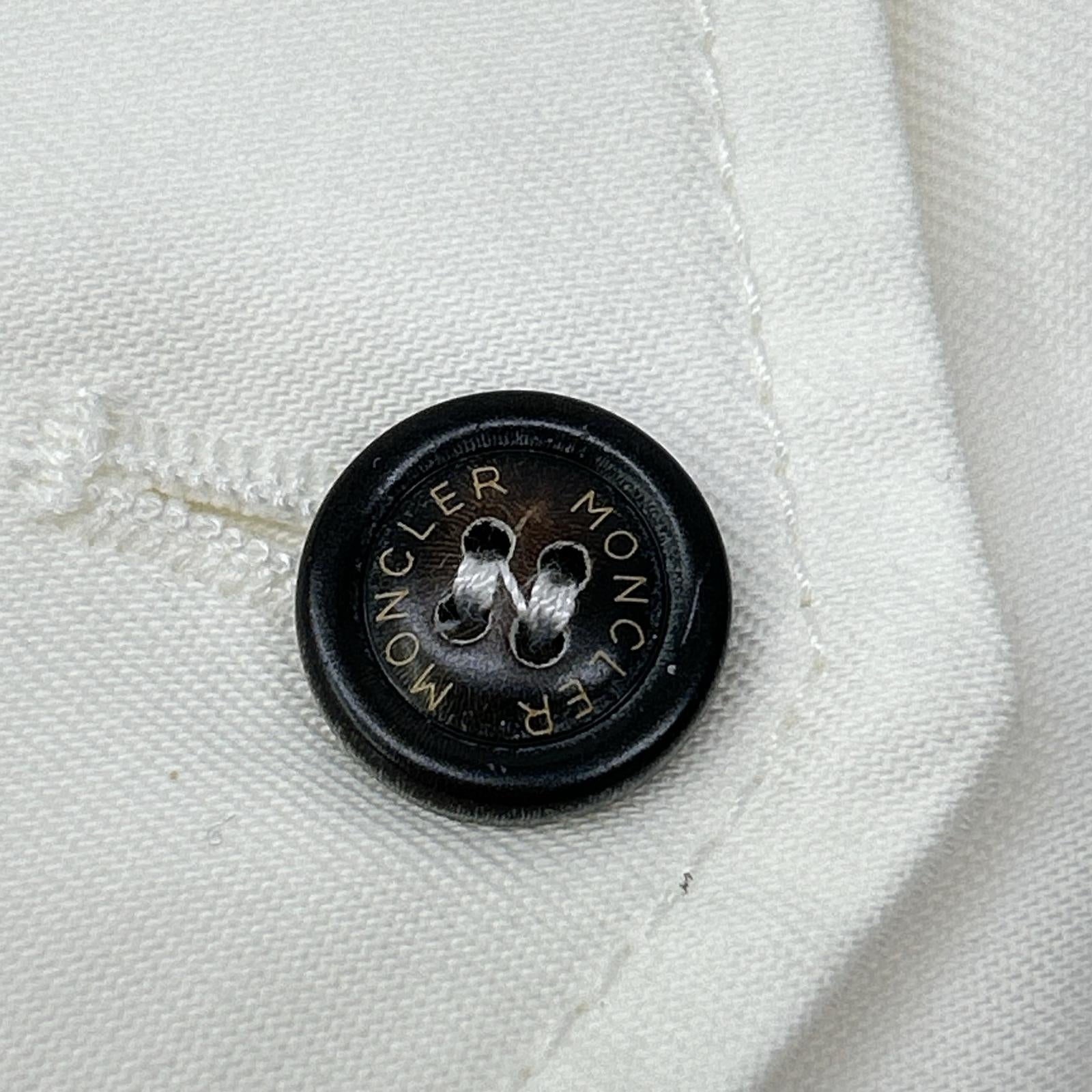 MONCLER モンクレール 19年製 ホワイト PANTALONE SPOTIVO ボトムス